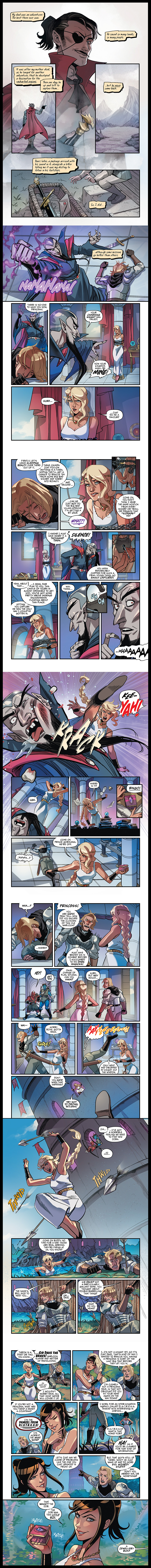 Writer Andrew Clemson talks DAMSEL FROM D.I.S.T.R.E.S.S. - A